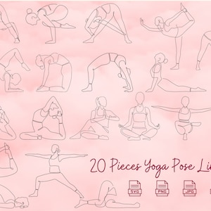 Funny Yoga Art for Women and Men Namaste Flexible Pose Light #2