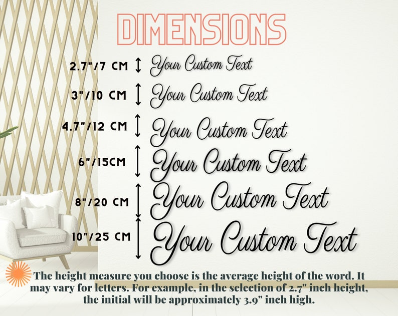 Custom Wood Words Personalized Wood Wall Decor Birch Wood Etsy