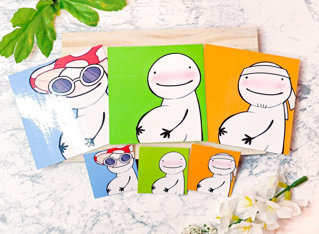 Flork in love meme pack, bundle | Art Board Print