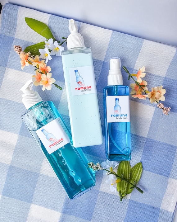 Ramune Soda Self Care Bundle with Lotion, Body Wash, and Body Spray