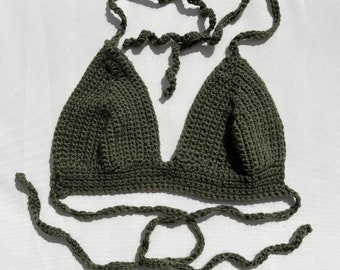 Crochet Bralette/Bikini Top