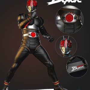 Kamen rider black 3D STL