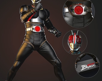 Kamen rider black 3D STL