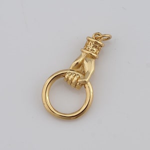 1 pcs Gold Hand Pendant,18K Gold Filled Hand Charm,Hand Charm DIY Bracelet Necklace Jewelry Making Findings Supply