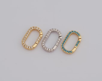 1 pcs Gold Snap Clasp,18K Gold Filled Snap Clasp,Snap Clasp for DIY Bracelet Necklace Jewelry Making Findings Supply