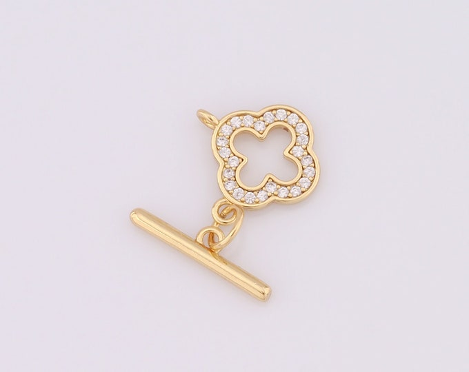 1 pcs 18K Gold Filled OT Clasp,Bracelet Clasp,Necklace Clasp,Jewelry Clasp,Bracelet Necklace for DIY Jewelry Making Supply