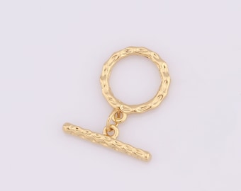 1 pcs 18K Gold Filled OT Clasp,Bracelet Clasp,Necklace Clasp,Jewelry Clasp,Bracelet Necklace for DIY Jewelry Making Supply