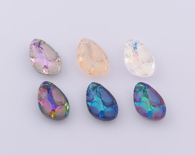 1 pcs Radiolarian Crystal Pendant,Crystal AB Charms,Austrian Crystal,Made in Austria DIY Bracelet Necklace Jewelry Making Findings Supply