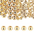 14K Gold Filled Round Ball Spacer Beads,Bracelet Beads,Gold Spacer Beads for Bracelet Necklace Earrings Jewelry Making