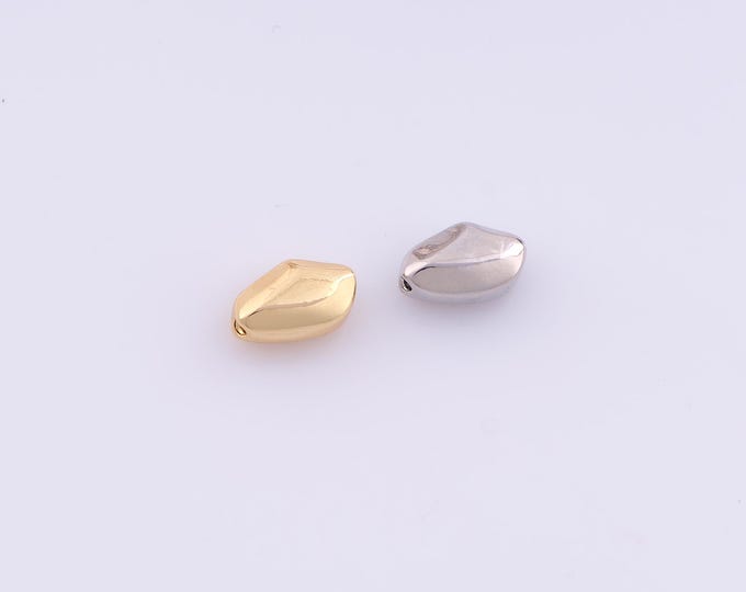 1 pcs 18K Gold Filled Irregular Spacer Beads,Irregular Beads,Irregular Beads for DIY Jewelry Making Findings Supply