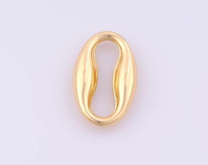 1 pcs Gold Conch Pendant,18K Gold Filled Conch Charm,Conch Charms DIY Bracelet Necklace Jewelry Making Findings Supply