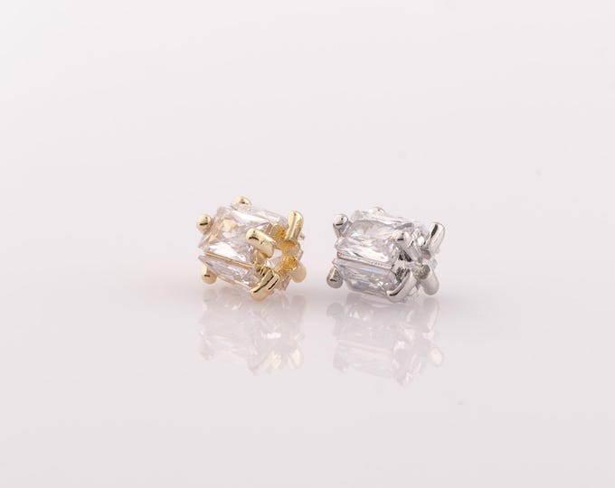 1 pcs 18K Gold Filled Round Tube Spacer Beads,Tube Beads,Round Beads for DIY Jewelry Making Findings Supply