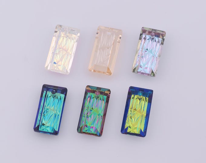 1 pcs Urban Crystal Pendant,Crystal AB Charms,Austrian Crystal,Made in Austria DIY Bracelet Necklace Jewelry Making Findings Supply