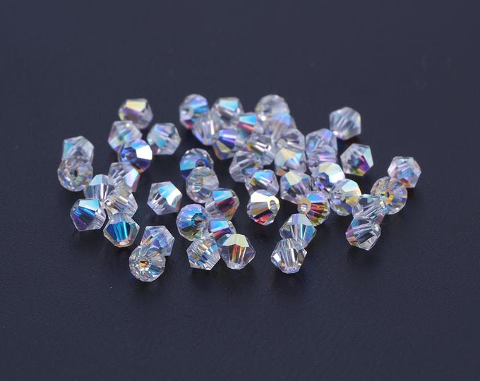 10 pcs Bicone Crystal Beads,Austrian Crystal,Made in Austria DIY Bracelet Necklace Jewelry Making Findings Supply