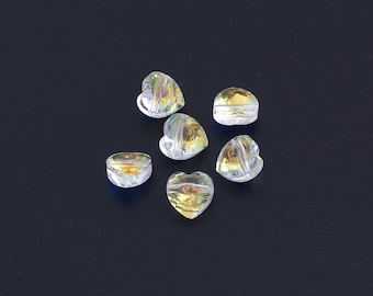 1 pcs Heart Crystal Beads,Austrian Crystal,Made in Austria DIY Bracelet Necklace Jewelry Making Findings Supply