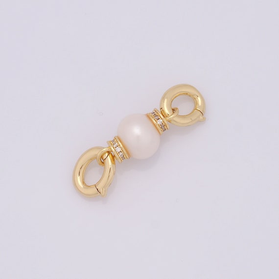 20 Fermoirs Dorés Pour Collier Ou Bracelet - 9 Mm - Marque Preciosa - Neuf