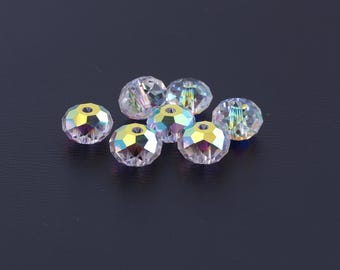 1 pcs Abacus Beads Crystal Beads,Austrian Crystal,Made in Austria DIY Bracelet Necklace Jewelry Making Findings Supply