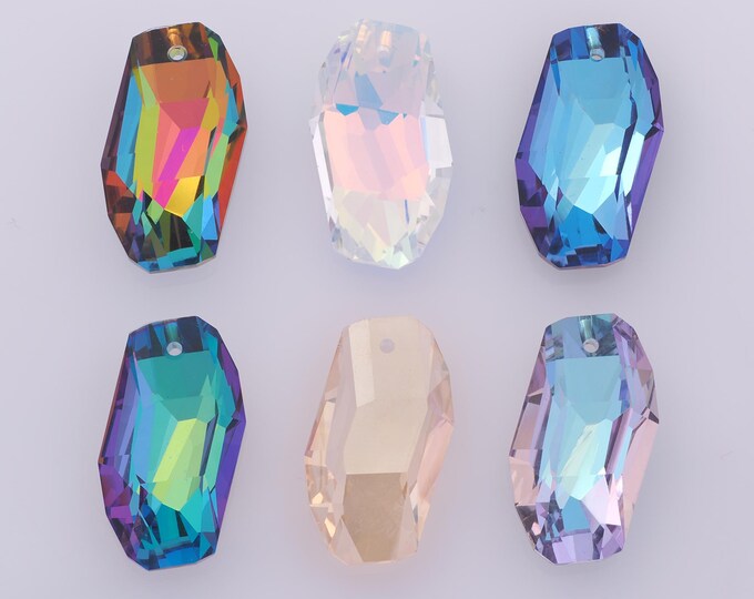 1 pcs Meteor Crystal Pendant,Crystal AB Charms,Austrian Crystal,Made in Austria DIY Bracelet Necklace Jewelry Making Findings Supply