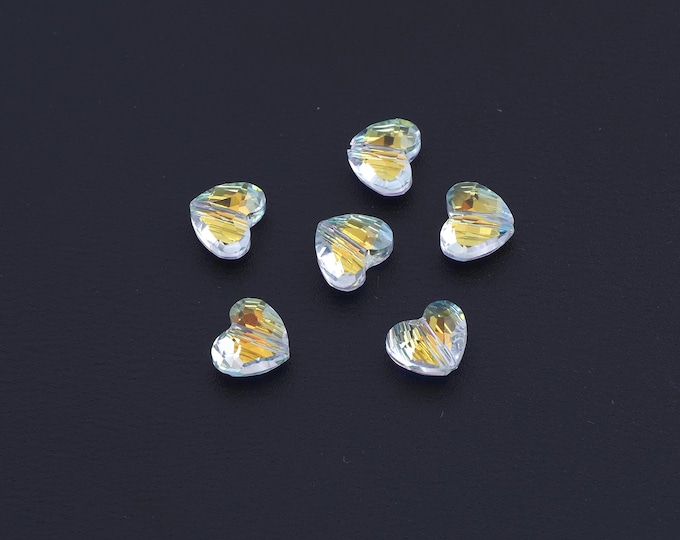 1 pcs Heart Crystal Beads,Austrian Crystal,Made in Austria DIY Bracelet Necklace Jewelry Making Findings Supply