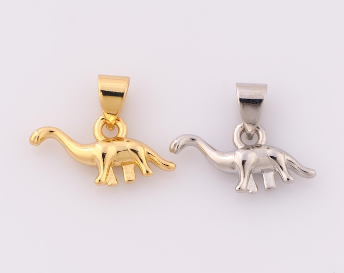 1 pcs Gold Animal Pendant,18K Gold Filled Animal Charm,Animal Charm DIY Bracelet Necklace Jewelry Making Findings Supply