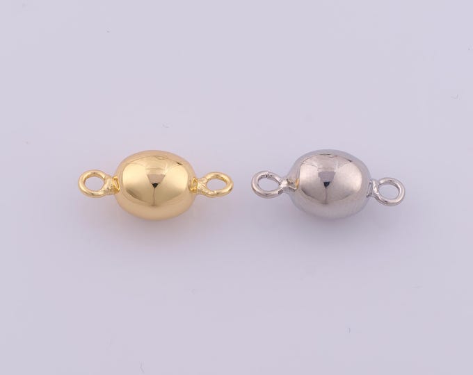 Gold Ball Connectors,18K Gold Filled Ball Connectors,Ball Connectors for DIY Bracelet Necklace Jewelry Making Findings Supply