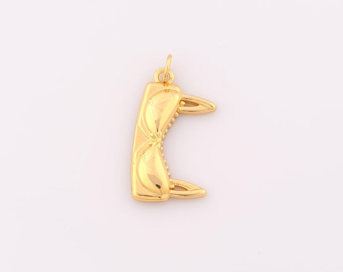 1 pcs Gold Bikini Pendant,18K Gold Filled Underwear Model Charm,Bra Charms DIY Bracelet Necklace Jewelry Making Findings Supply