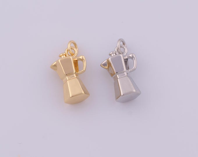 1 pcs Gold Juicer Pendant,18K Gold Filled Juicer Charm,Juicer Charms DIY Bracelet Necklace Jewelry Making Findings Supply