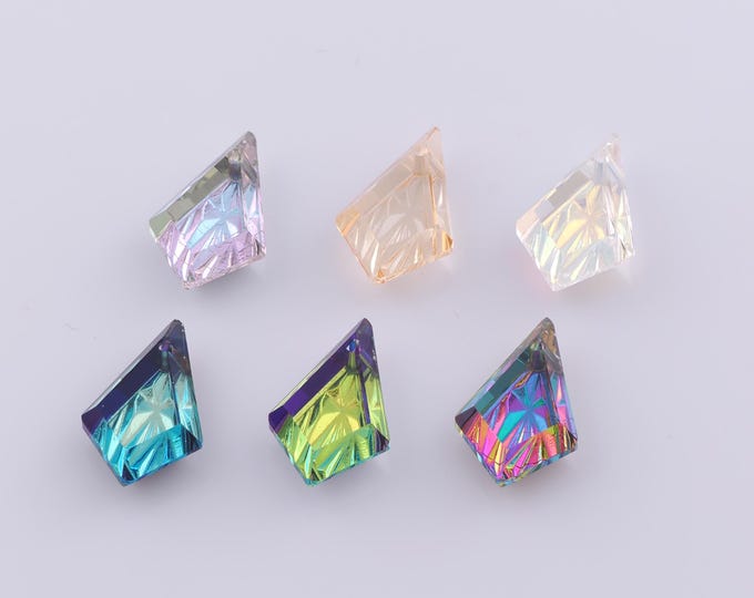 1 pcs Helix Crystal Pendant,Crystal AB Charms,Austrian Crystal,Made in Austria DIY Bracelet Necklace Jewelry Making Findings Supply