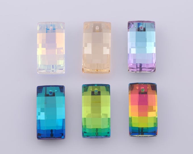 1 pcs Urban Crystal Pendant,Crystal AB Charms,Austrian Crystal,Made in Austria DIY Bracelet Necklace Jewelry Making Findings Supply