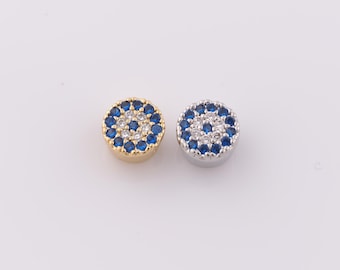 1 pcs 18K Gold Filled Round Tube Spacer Beads,Tube Beads,Round Beads for DIY Jewelry Making Findings Supply