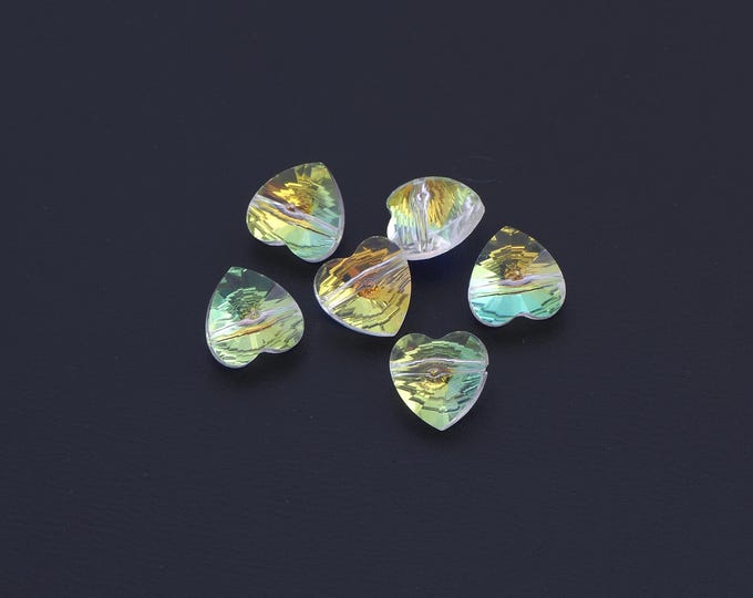 1 pcs Heart Crystal Beads,Austrian Crystal,Made in Austria DIY Bracelet Necklace Jewelry Making Findings Supply