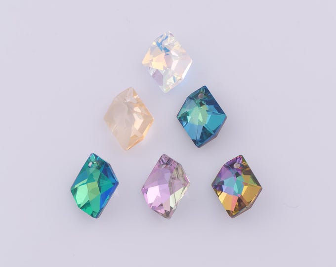 1 pcs Cosmic Crystal Pendant,Crystal AB Charms,Austrian Crystal,Made in Austria DIY Bracelet Necklace Jewelry Making Findings Supply