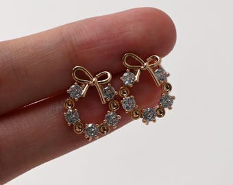 Orecchini A Perno Vintage Rettangolari In Acciaio Inossidabile, Placcati Oro 18K E Nero, Ipoallergenici, Non Ossidabili, Regalo Donna - 5