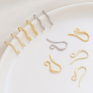 Französische Ohrringe Ohr Draht Haken,Fisch Draht Ohrhaken,nickelfrei quecksilberfrei,Bolzen Anti Allergie Ohrringe,Schmuck finden BY171-S839