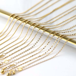 Finished Necklace, Adjustable Necklace, 316 Steel Necklace, Ready to wear, Oval, snake chain, DIY necklace, jewelry findings TG012
