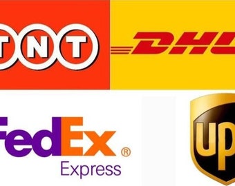 Envío rápido a través de DHL/FEDEX/UPS