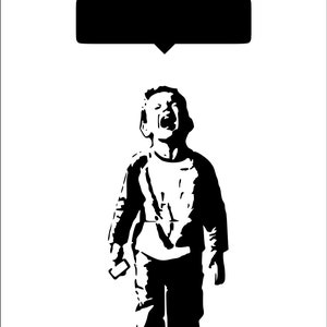 Stencil Templates. 31 Banksy Style Stencil Templates | Digital Download ...