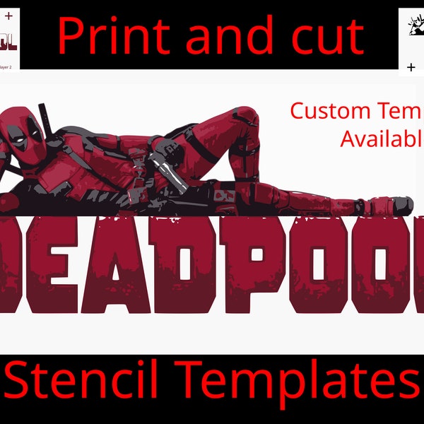 Multi Layer Airbrush Stencils - Etsy