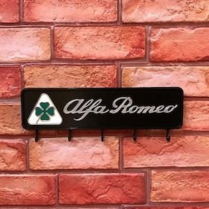 QUADRIFOGLIO ALFA ROMEO embossed  key rack
