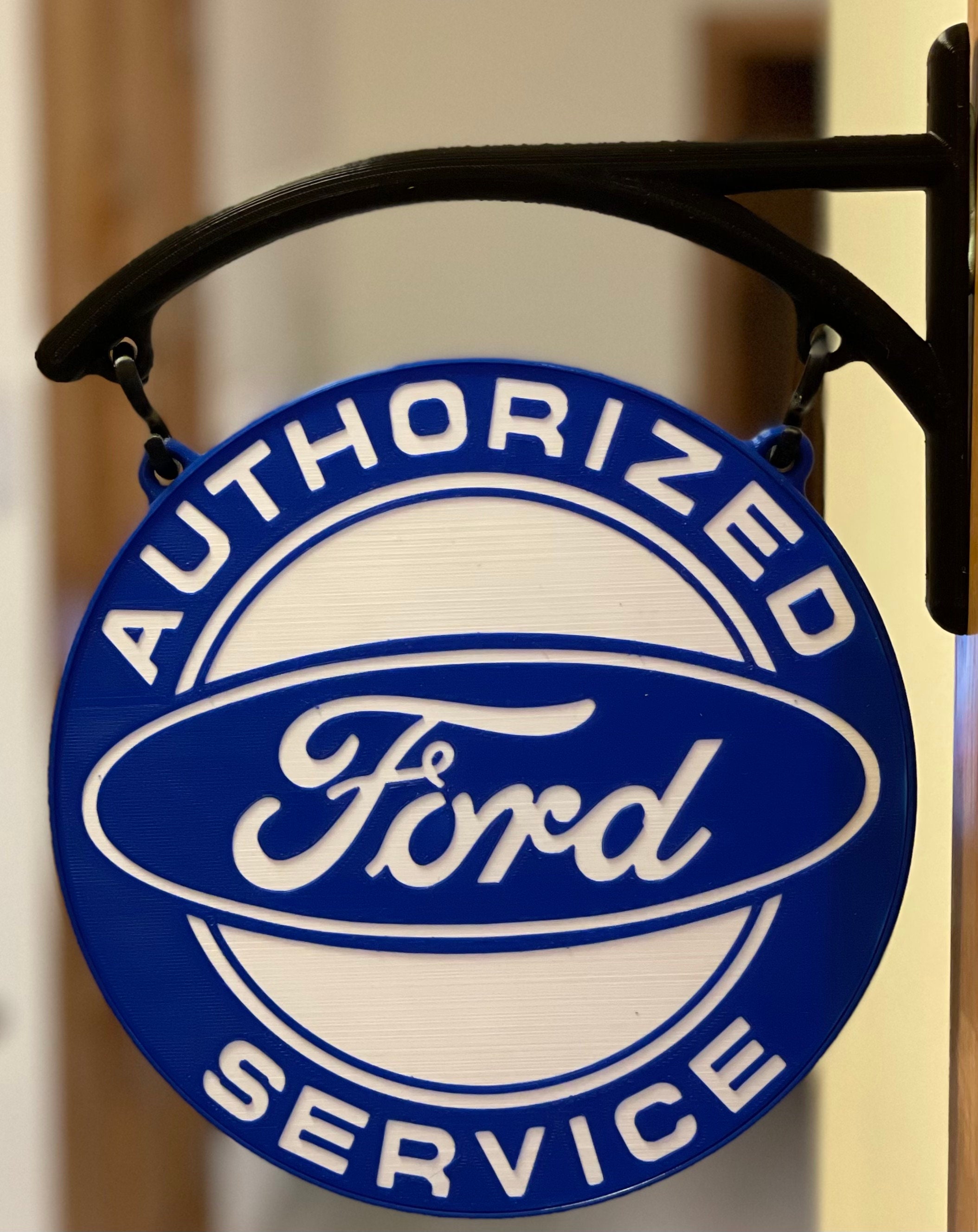 Ford Schlüsselanhänger, Schriftzug Ford Logo, antikes Silber