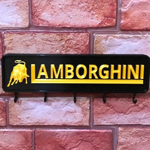 LAMBORGHINI   embossed  key rack