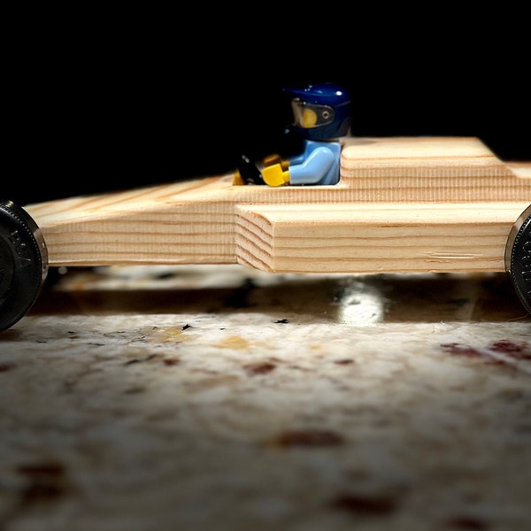 Custom BSA Pinewood Derby Indy Race Car