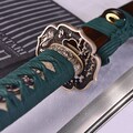 Handmade Damascus Katana - Hand Forged Full Tang Samurai Katana Sword Real  Japanese Brown Katana Swords, Dragon Sword, Gift For Him product logo