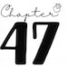 47 Birthday SVG PNG Chapter 47 SVG 47th Birthday Svg Instant Download ...