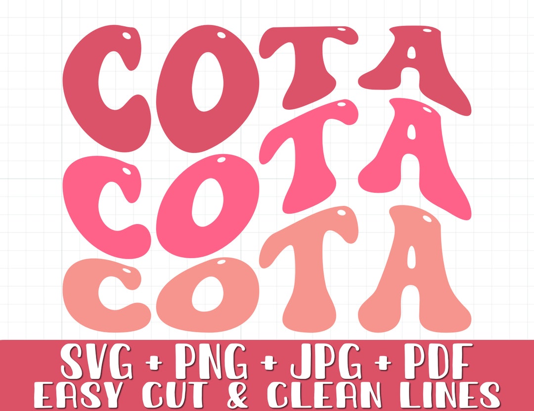 COTA Svg Png Certified Occupational Therapy Assistant Svg Etsy Israel