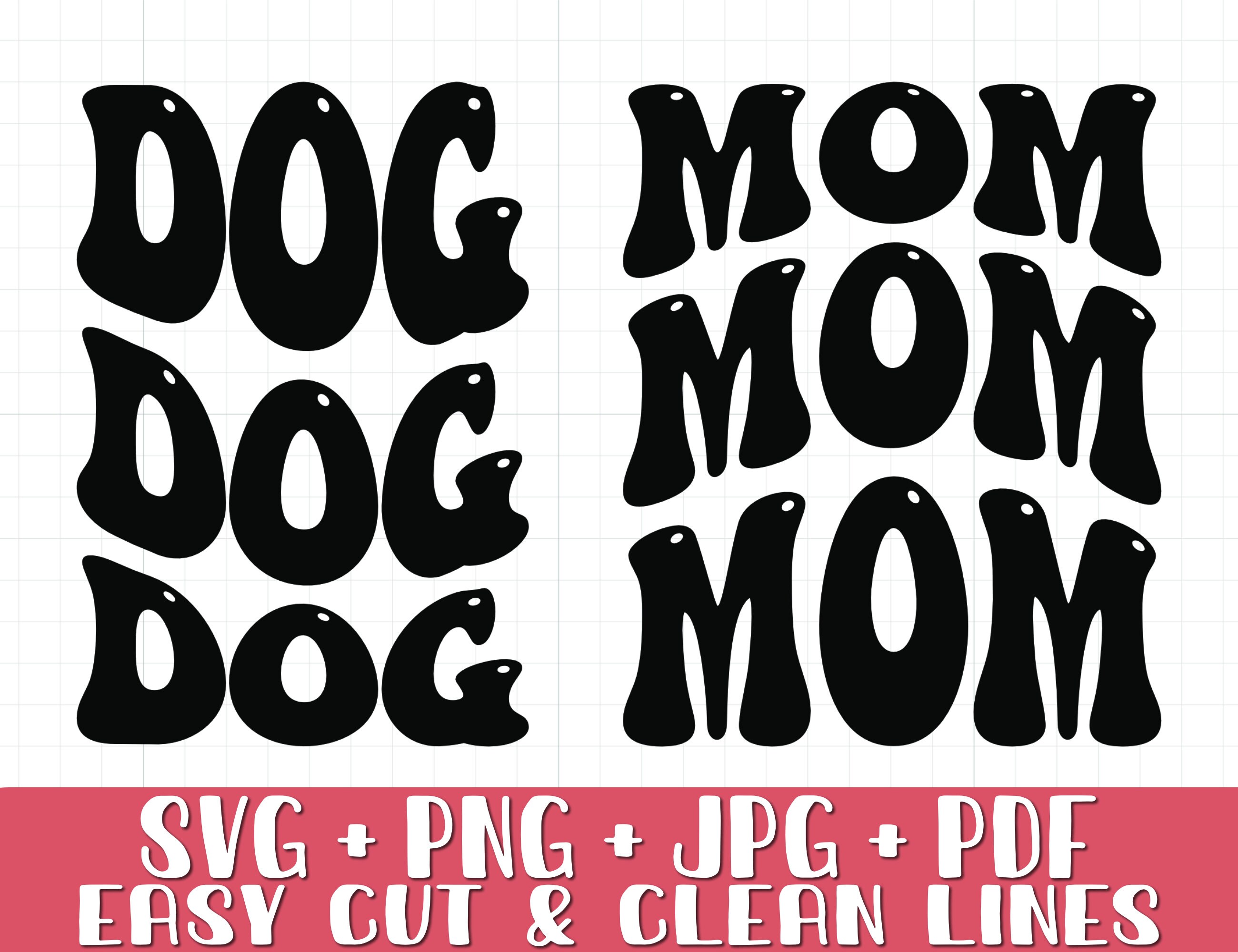 Dog Mom SVG PNG, Instant Download - Etsy