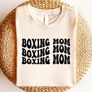 Boxing Mom SVG PNG, Instant Download