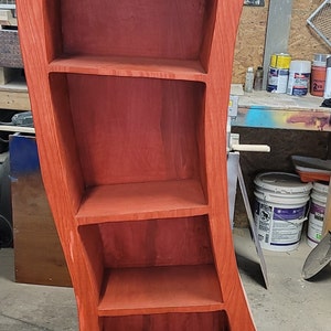 Dr Seuss / Alice in Wonderland inspired unique Bookshelf