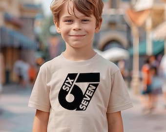 Six Seven Youth T-Shirt, Funny Number Tee