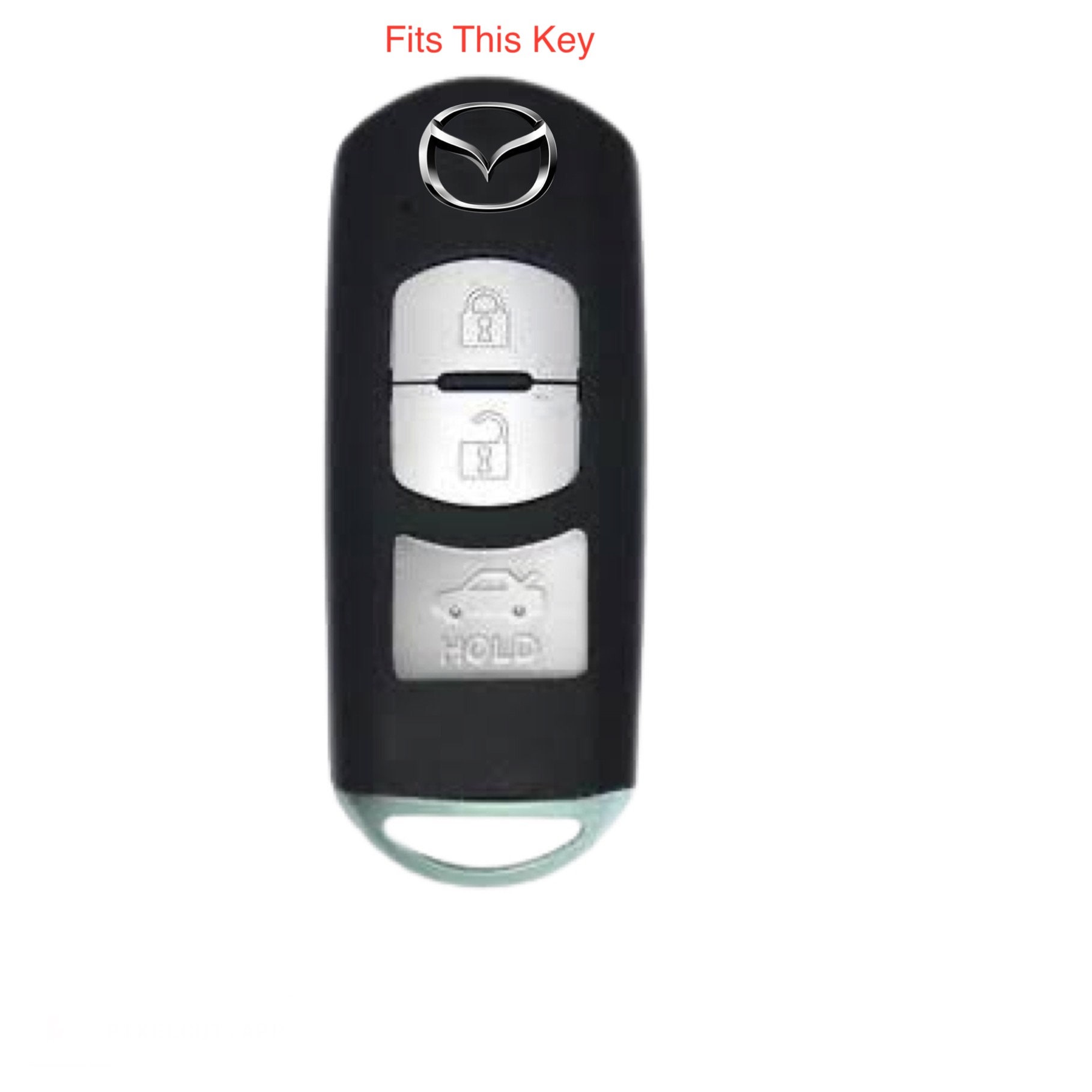 Schlüssel Cover für Mazda 2, 3, 6, CX-3, CX-5 3-Tasten